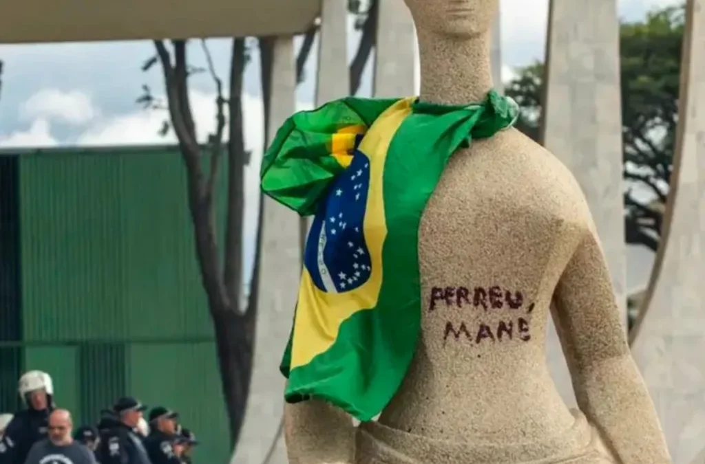 Brazilian Woman Sentenced to 14 Years for Role in ‘Lipstick Coup’ Riots