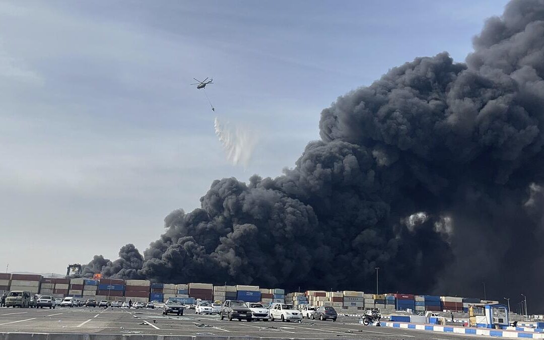 Massive Explosion at Iranian Port Linked to Missile Fuel Shipment Kills Five, Injures Over 700