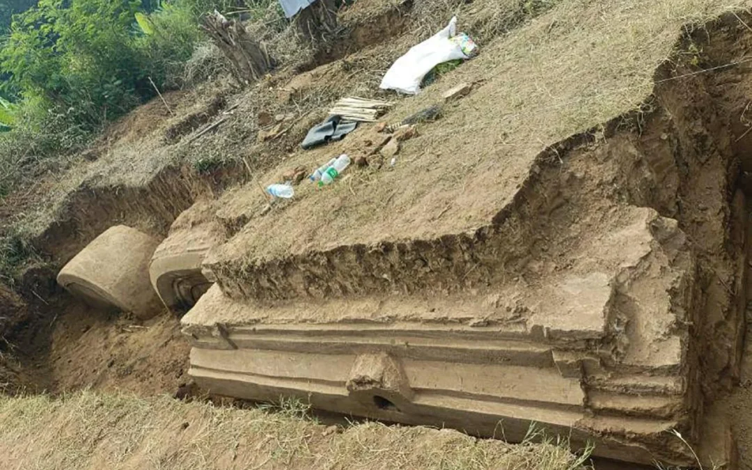 Ancient Konbaung Dynasty Royal Structure Uncovered After Myanmar Earthquake