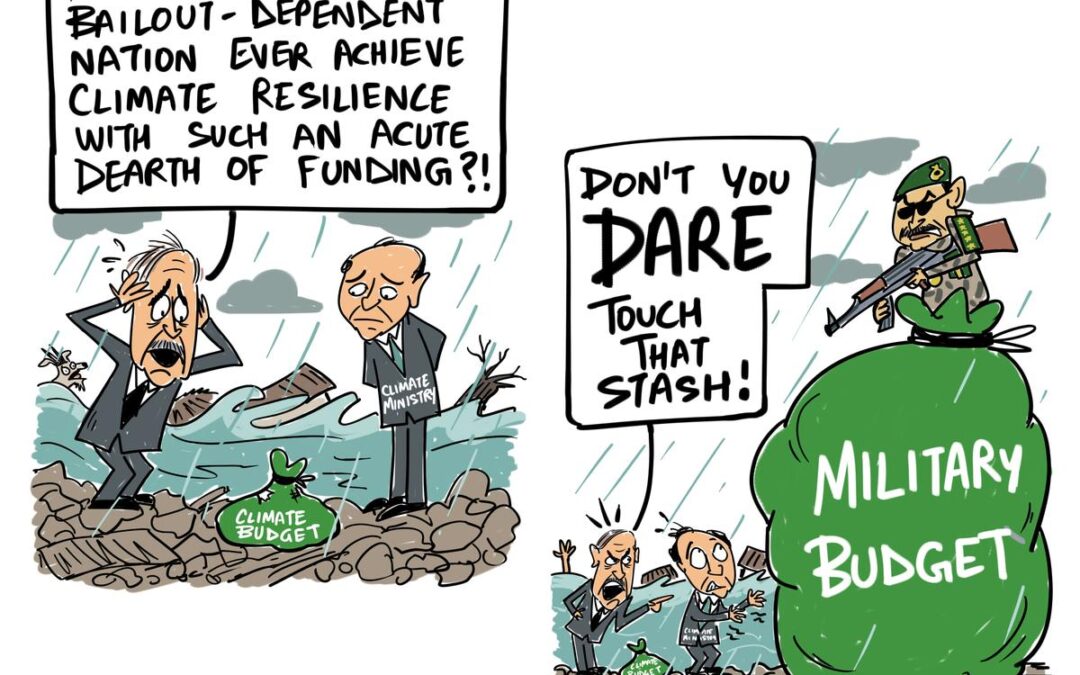 Floods in Pakistan Highlighted Through ‘Green Humour’ by Rohan Chakravarty