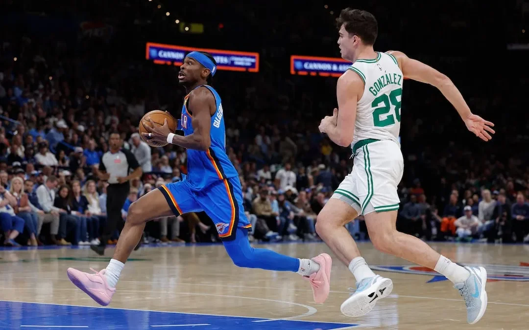 Gilgeous-Alexander Breaks Wilt’s Record as Thunder Edge Celtics