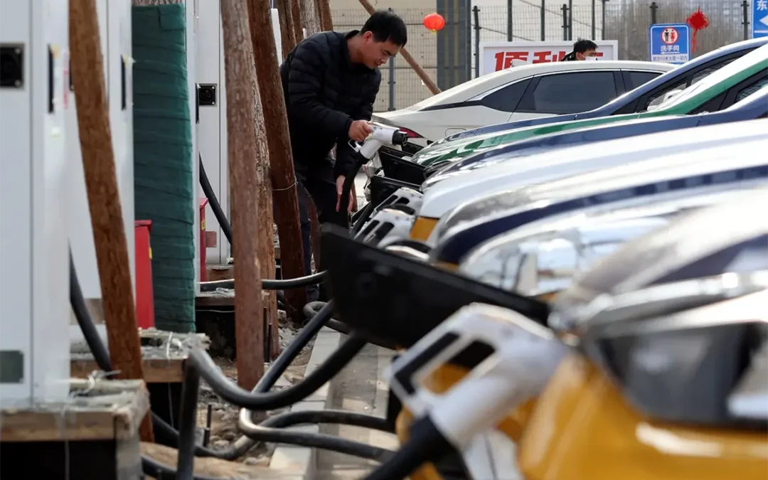 Global EV Sales Fall Again in February