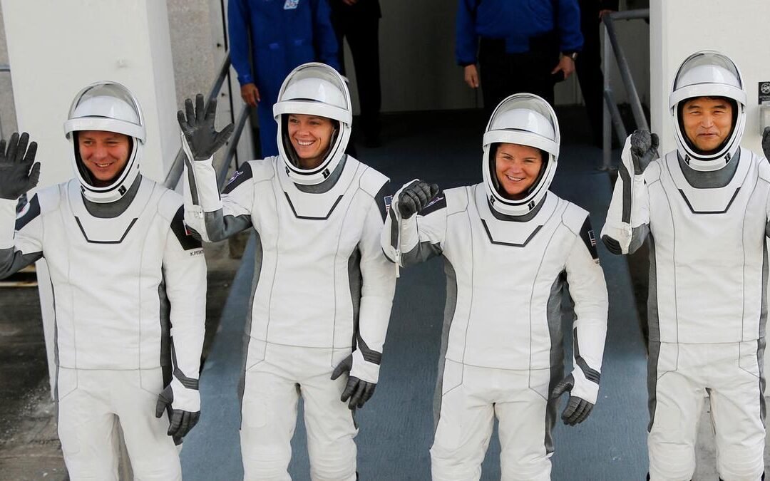NASA’s Stranded Astronauts Welcome Replacements as SpaceX Capsule Docks at ISS