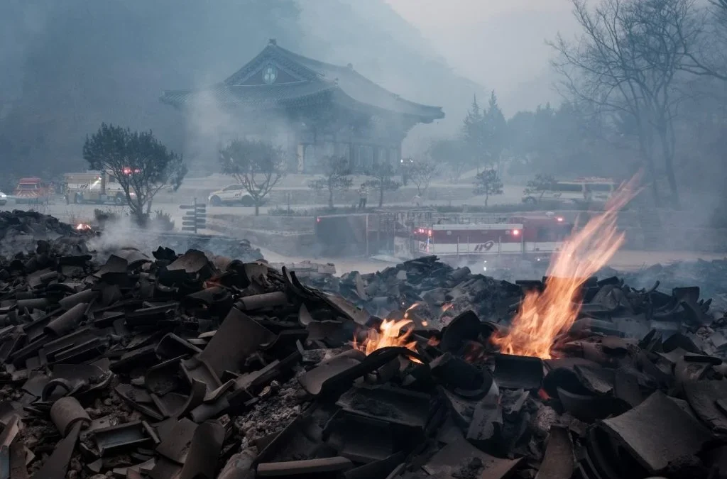 Devastating Wildfires in South Korea Claim Lives and Destroy Historic Buddhist Temples