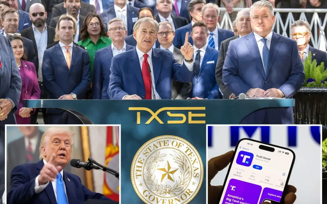 Trump Media Becomes First Company to be Listed on NYSE Texas