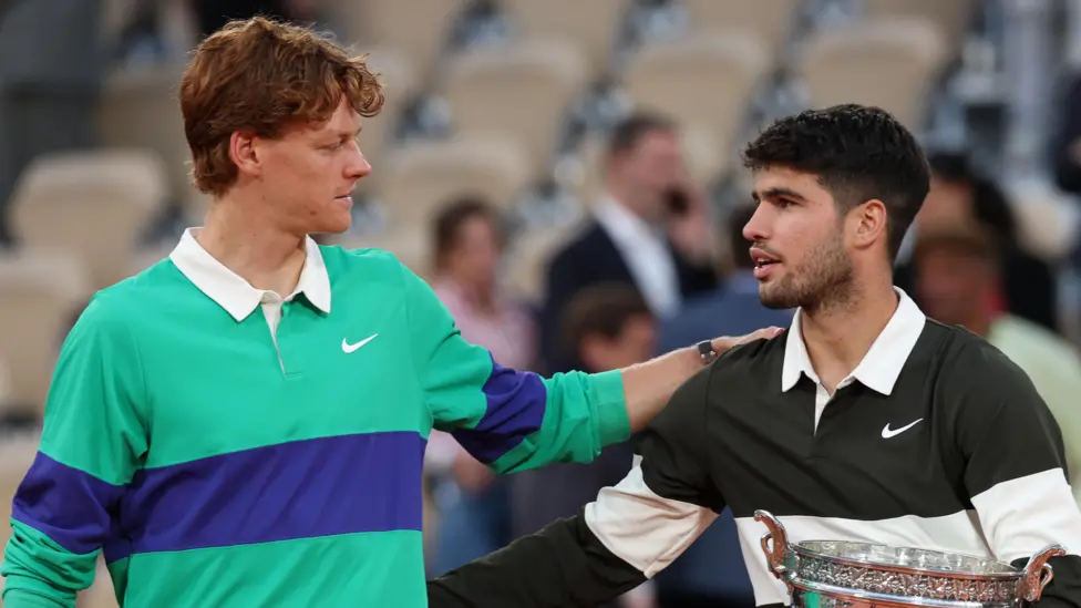 Sinner vs. Alcaraz: Tennis’ New Rivalry Set to Spark Another Thrilling Chapter