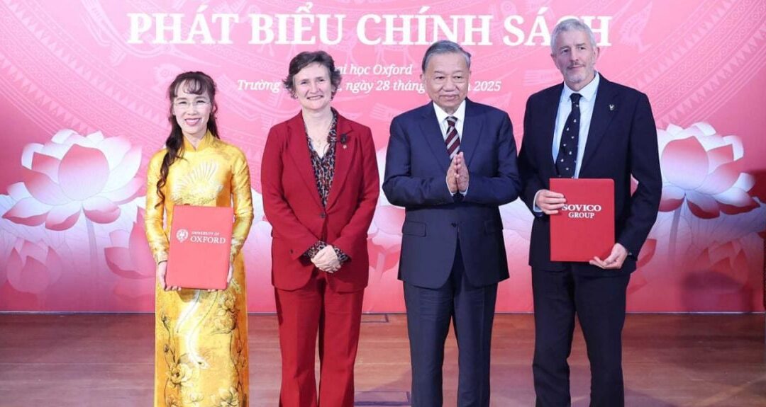 Oxford strengthens strategic partnerships with Vietnam in health, education and climate innovation