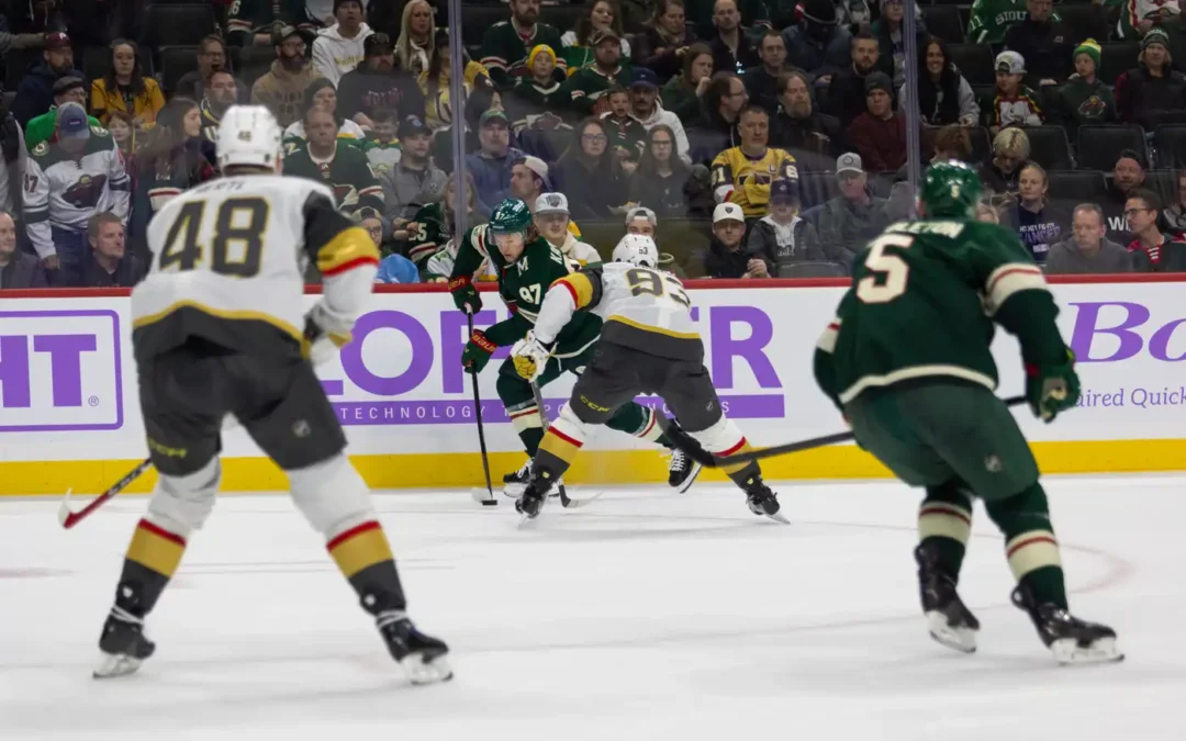 Kaprizov Scores Late OT Winner as Minnesota Wild Beat Golden Knights 3-2
