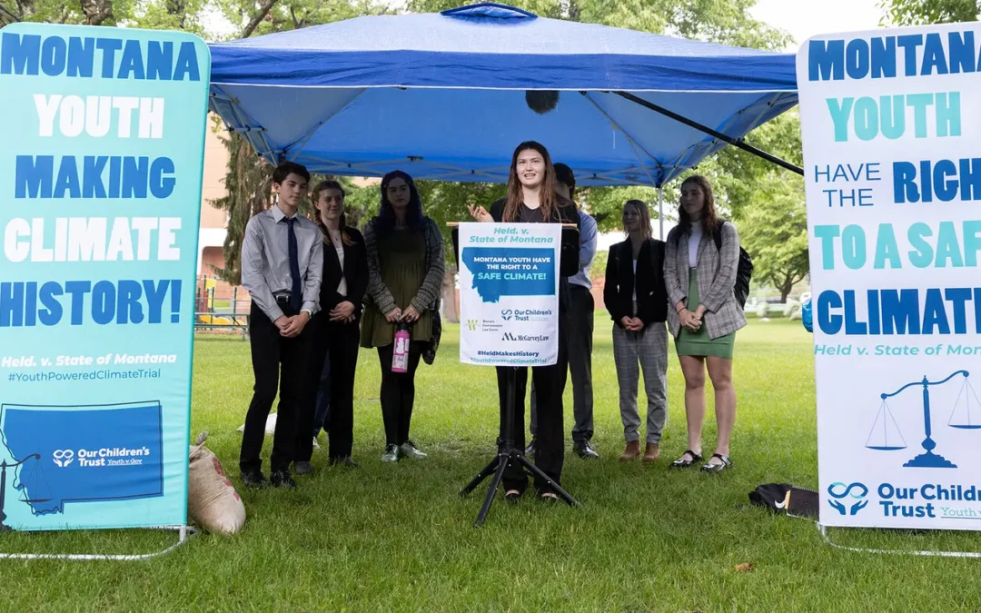 Montana Youth Sue to Protect Climate Rights After New Laws