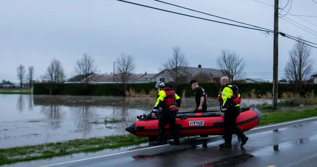 Unhoused People Evacuated as Flooding Hits Abbotsford