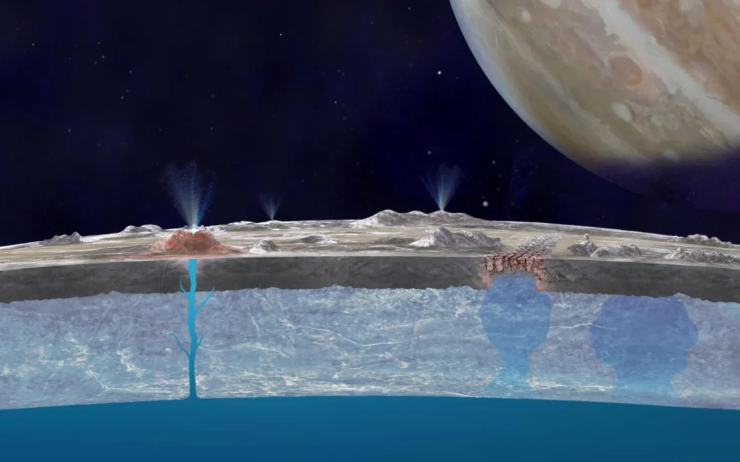 Europa’s Ice Could Deliver Nutrients to Hidden Ocean