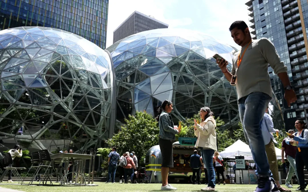 Amazon Layoffs Leave Workers Facing Burnout and a Tough Job Market